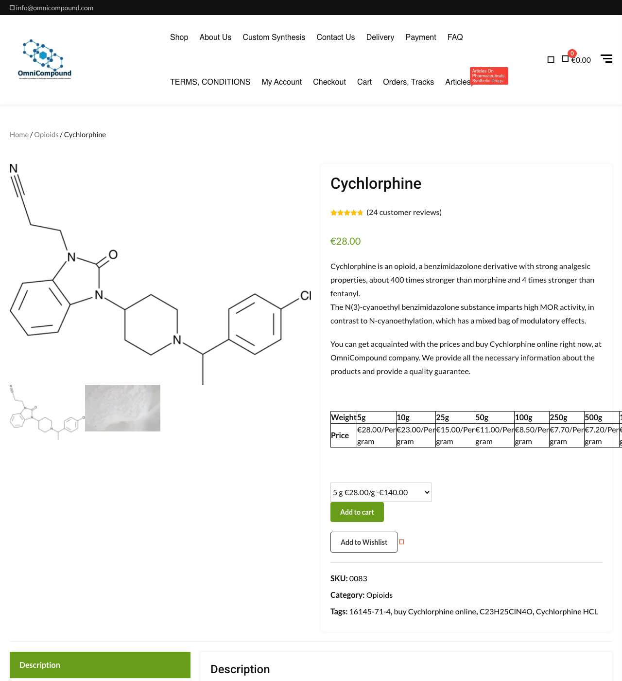 omnicompound.com, the product page as captured